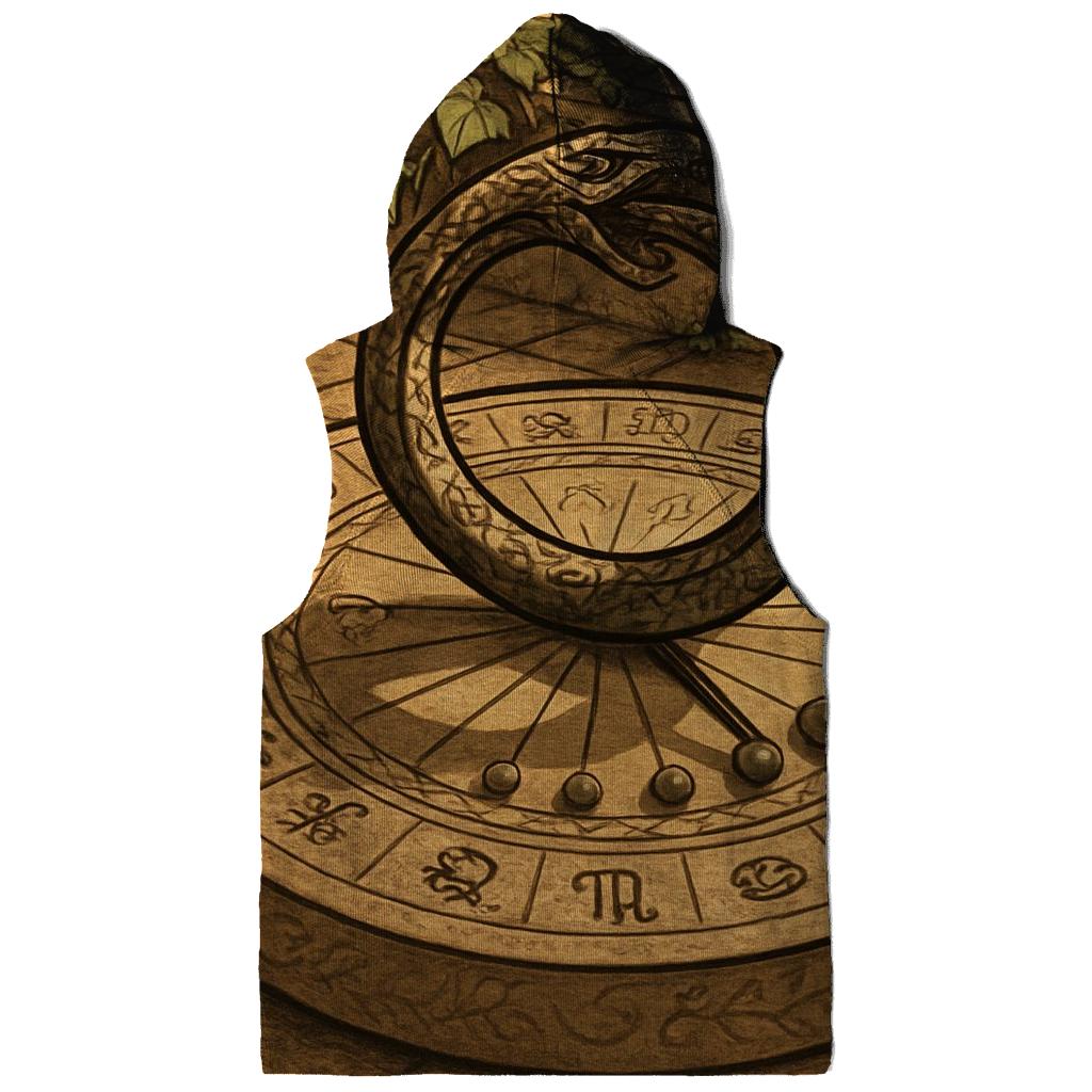 Timekeeper Serpent Sundial hoodie designs