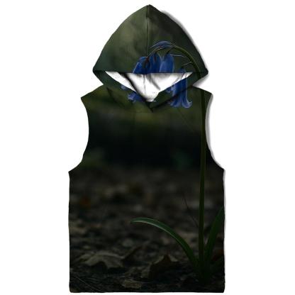 Wild Bluebell Root Crown Portrait designer hoodies