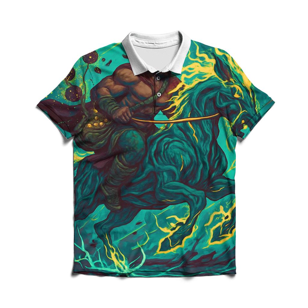 Thundervine Beast Rider premium cotton polo shirts