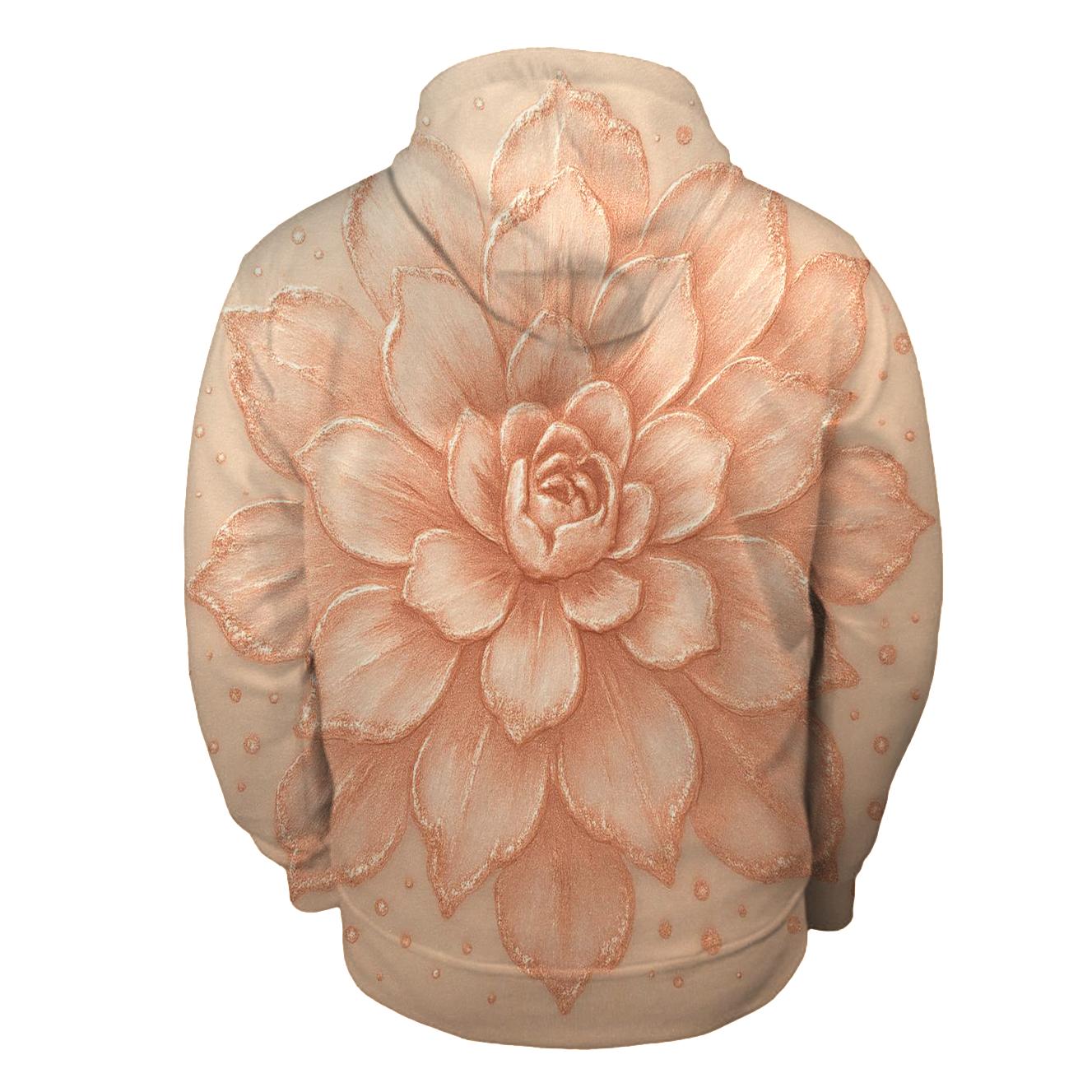 Rose Gold Bloom hoodie styles