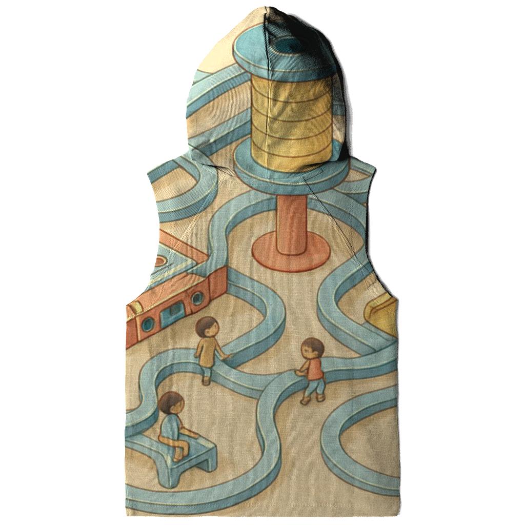 Tape Maze Playground hoodie styles