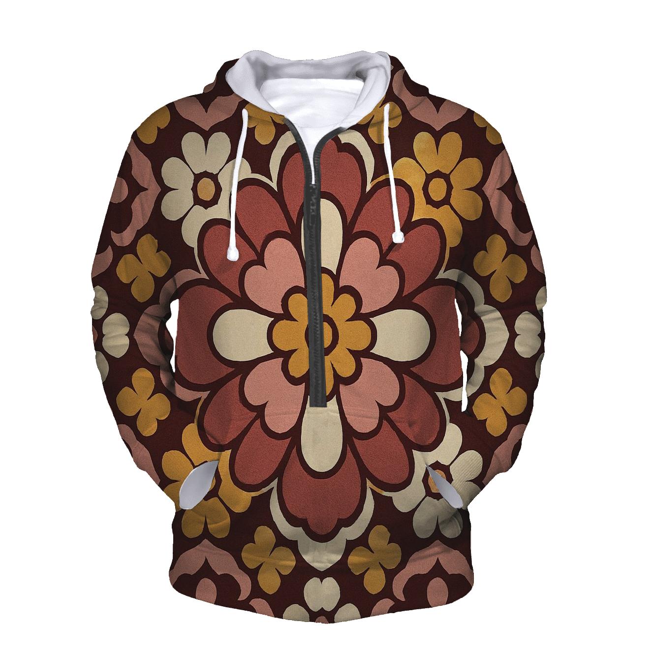 Velvet Disco Bloom custom hoodies