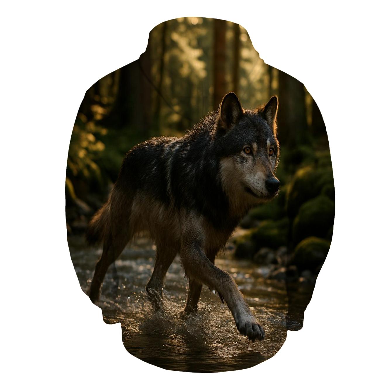 Forest River Crossing zip-up hoodies