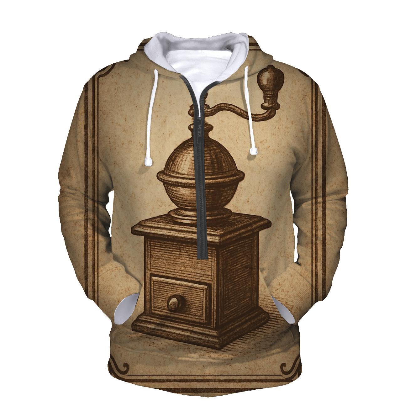 Vintage Mill Emblem graphic hoodies