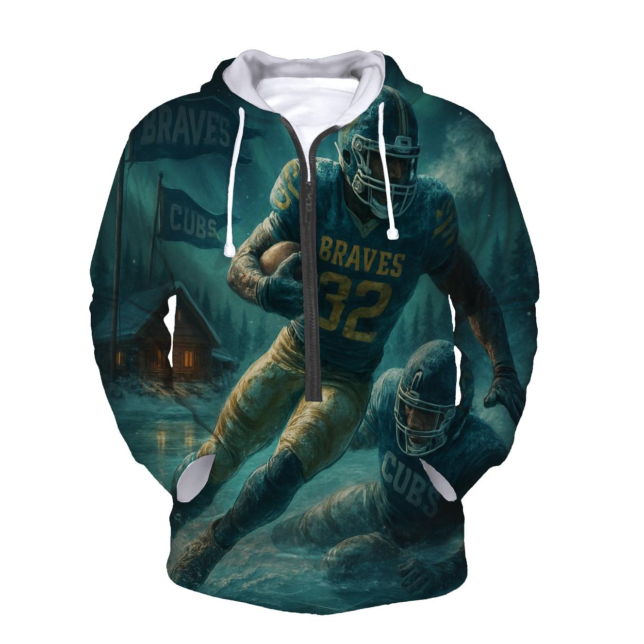 Frozen Lake Blitz premium hoodies