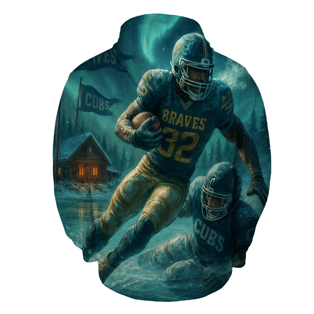 Frozen Lake Blitz premium hoodies