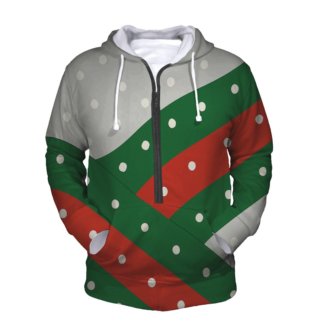 Diagonal Snowfall Waves hoodie designs