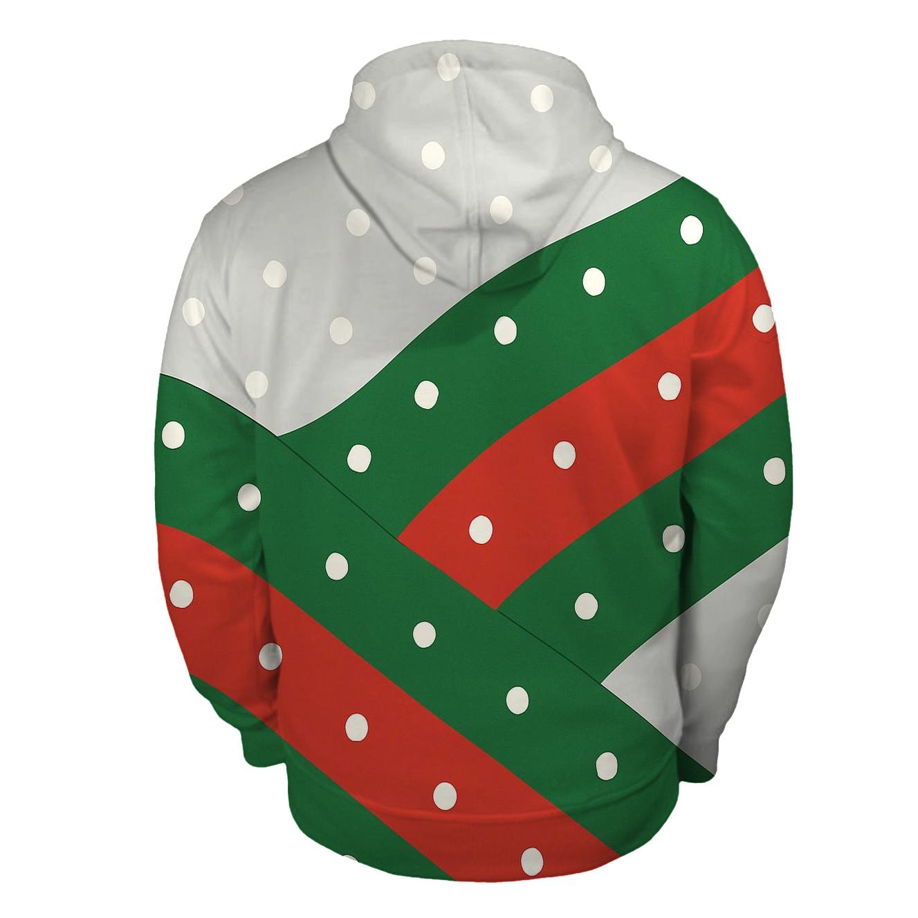 Diagonal Snowfall Waves hoodie designs