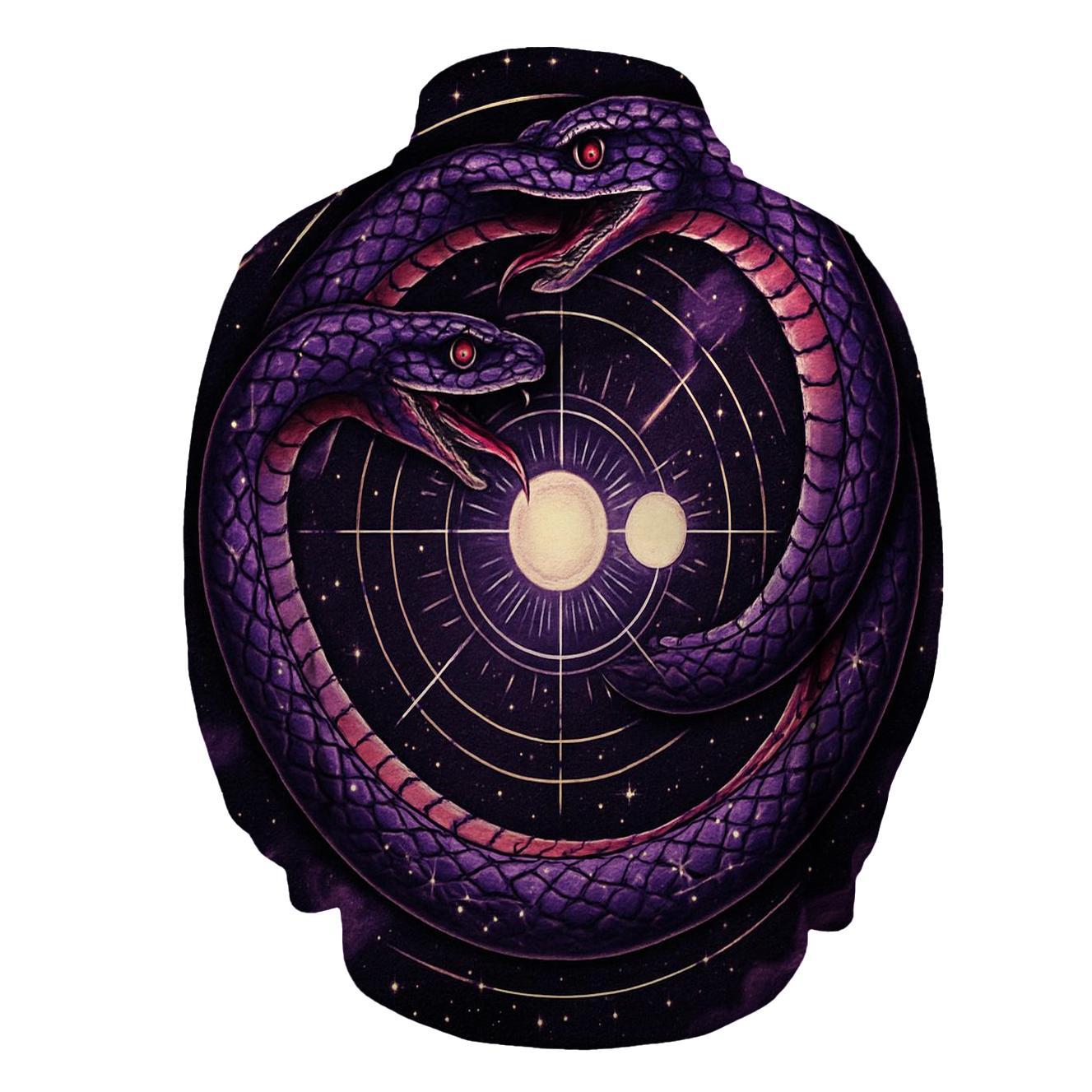 Binary Star Serpent Dance heavyweight hoodies