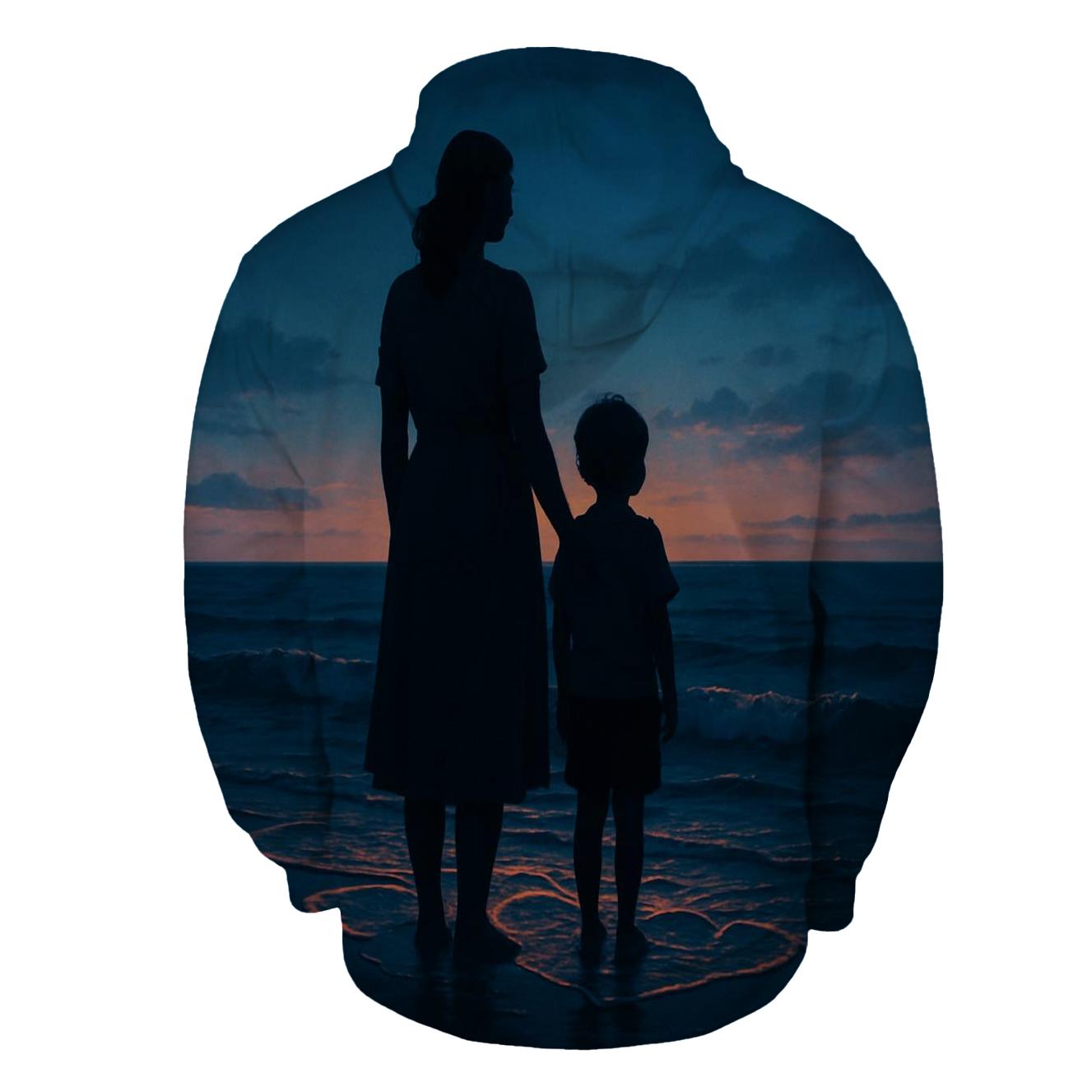 The Invisible Harbor printed hoodies