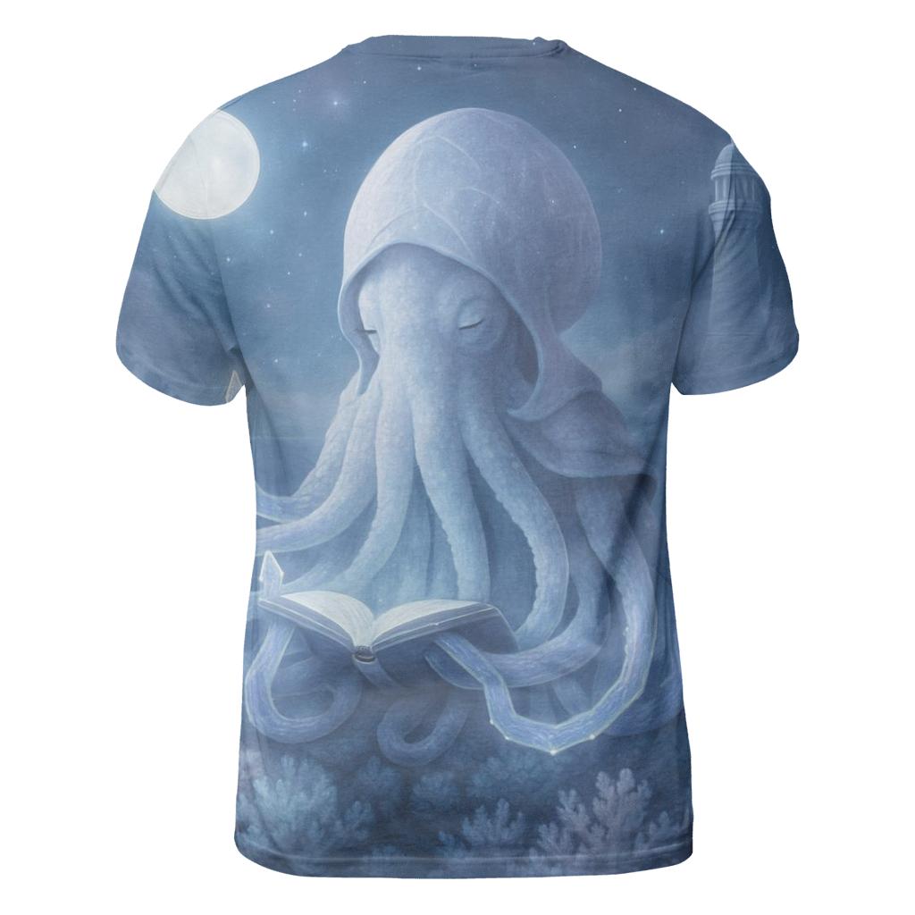 Coral Oracle Of Night creative print fashion shirts