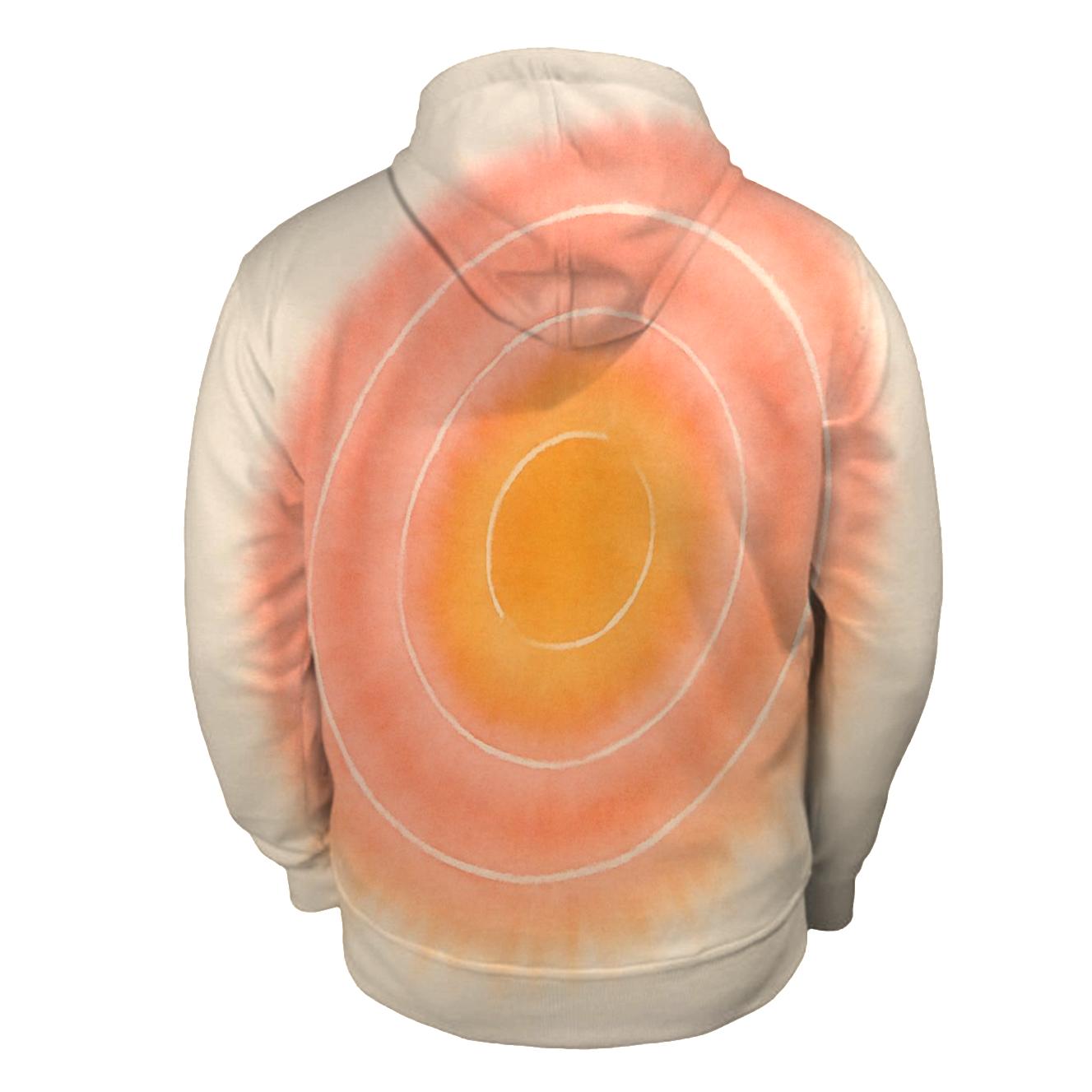 Radiant Kumquat Halo hoodie designs