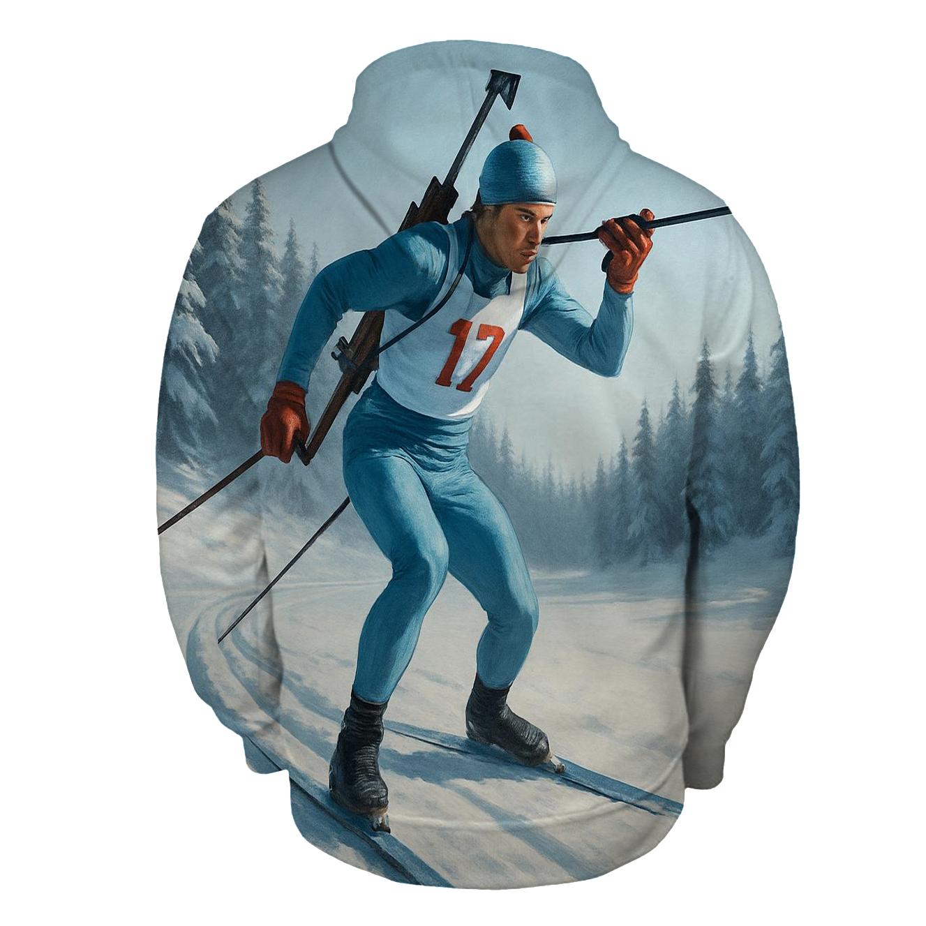 Winter Sprint Biathlon hoodie styles
