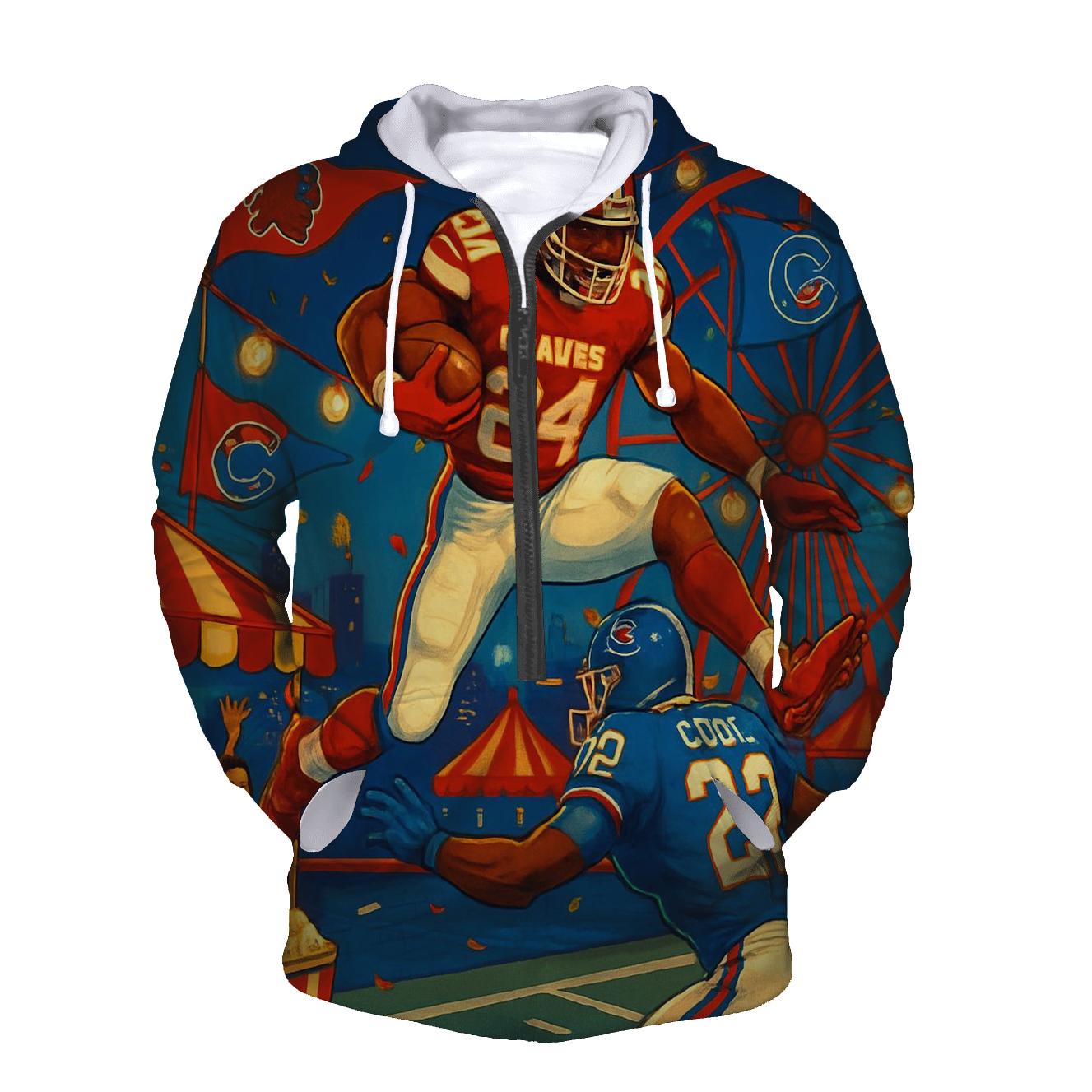 Rooftop Carnival Collision hoodie styles