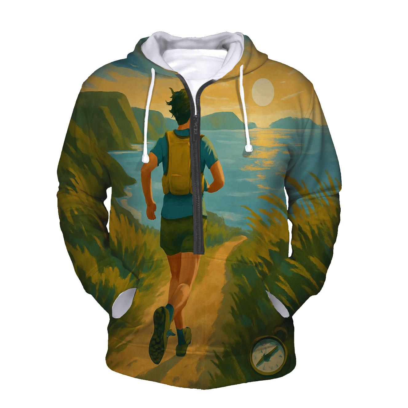 Cliffside Trail Runner pullover hoodies
