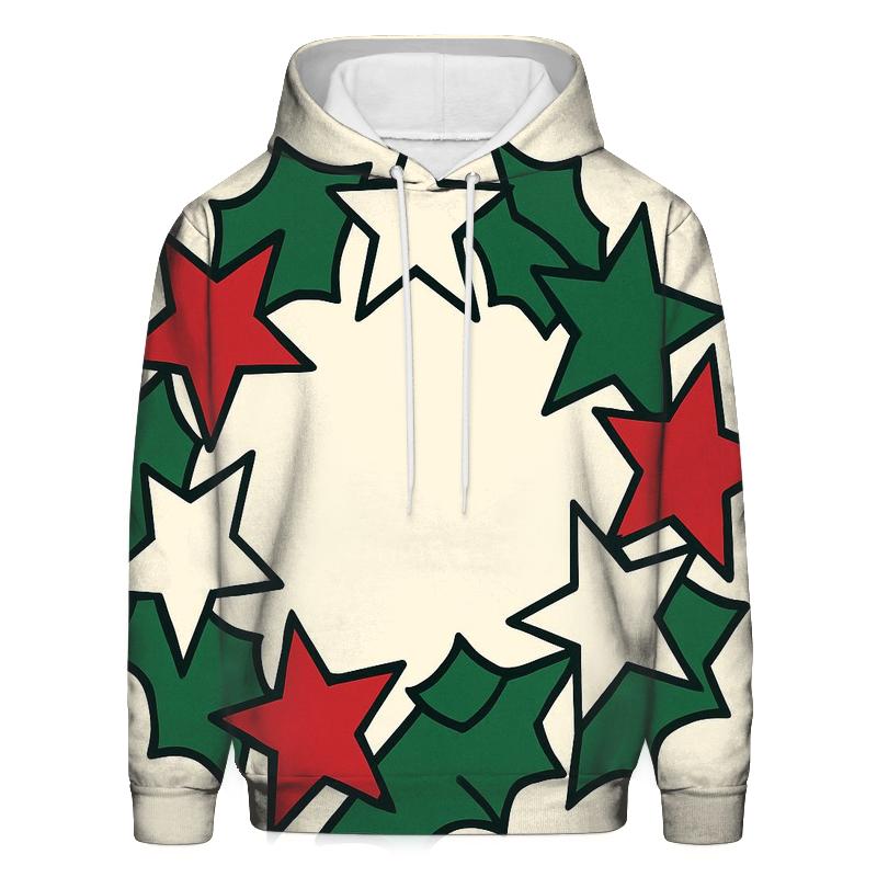Starlit Wreath Geometry hoodie designs