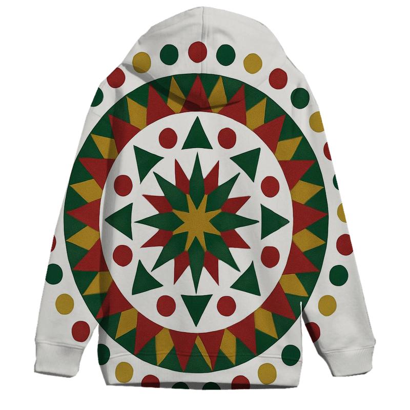 Starburst Ornament Mandala pullover hoodies