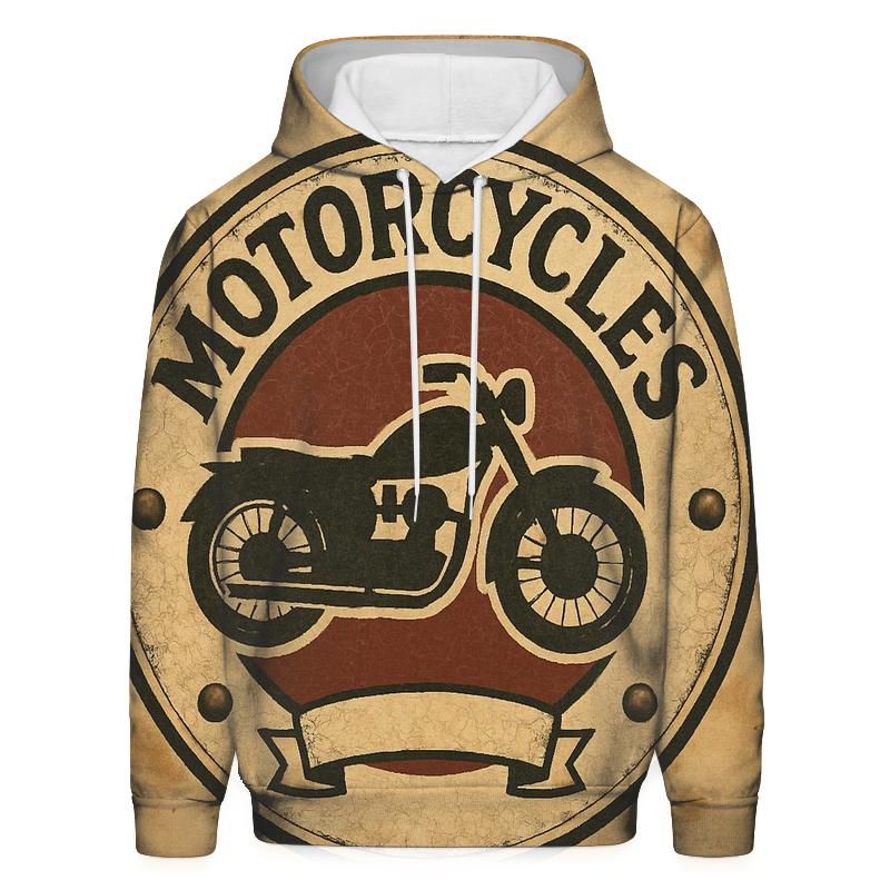 Antique Automotive Garage Badge heavyweight hoodies