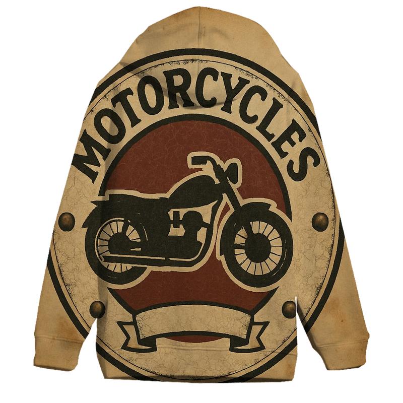 Antique Automotive Garage Badge heavyweight hoodies