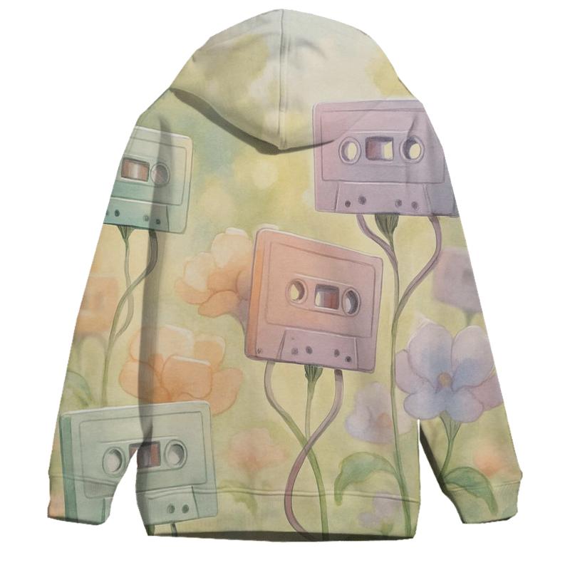 Cassette Garden lightweight hoodies