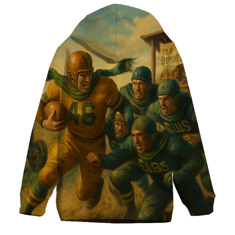 Countdown On The Cornfield printed hoodies