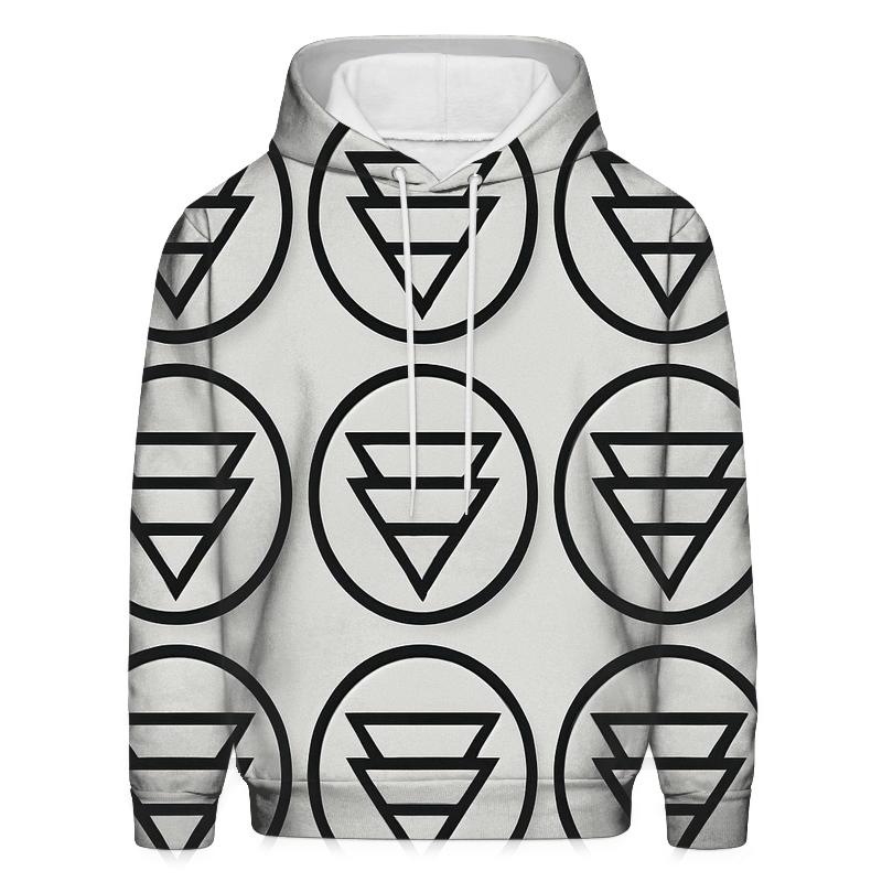 Filter Grid Geometry premium hoodies