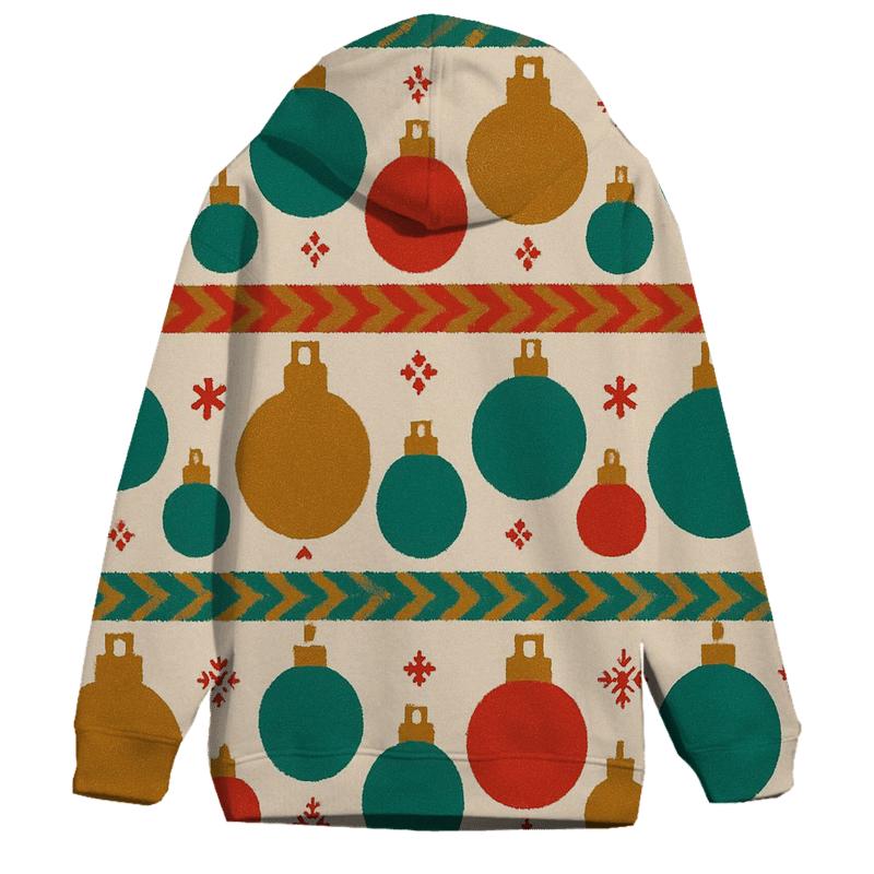 Ornament Ribbon Tapestry Design printed hoodies