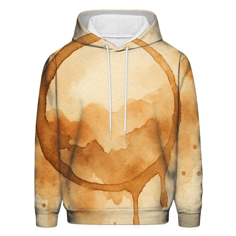 Cup Ring Stain Art custom hoodies