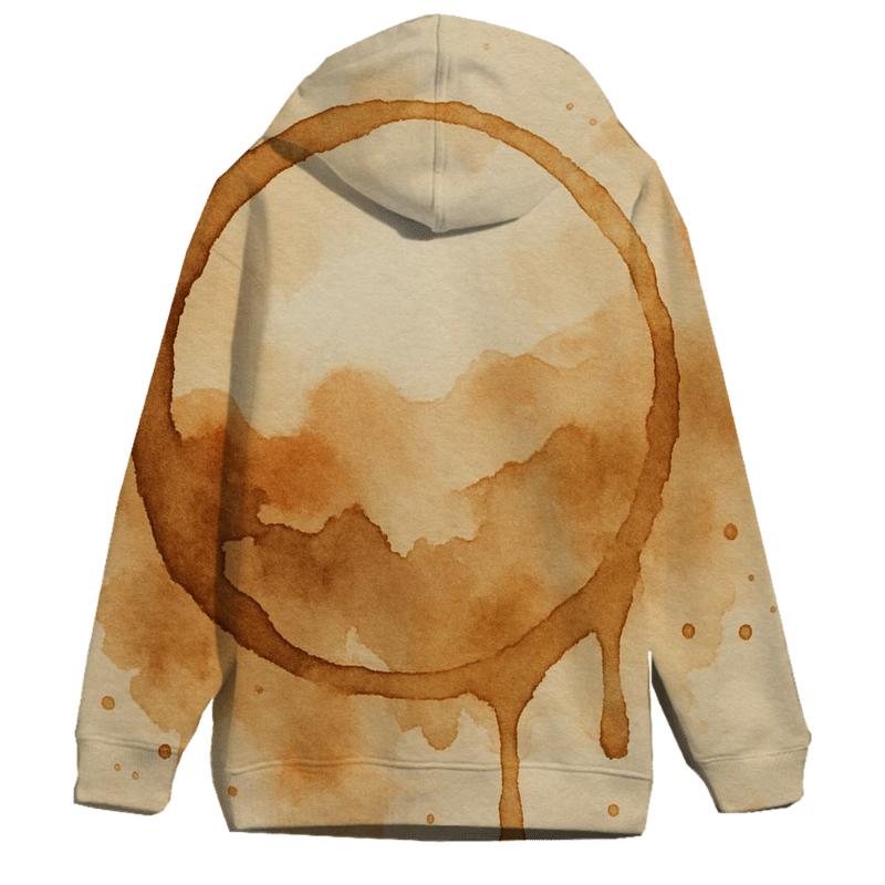 Cup Ring Stain Art custom hoodies
