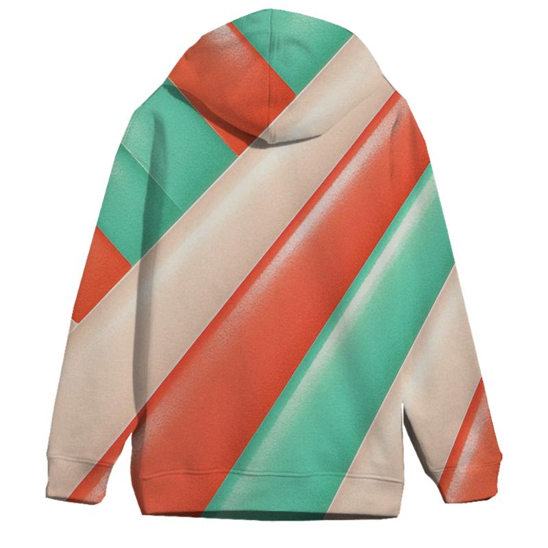 Candy Stripe Sweep hoodie styles