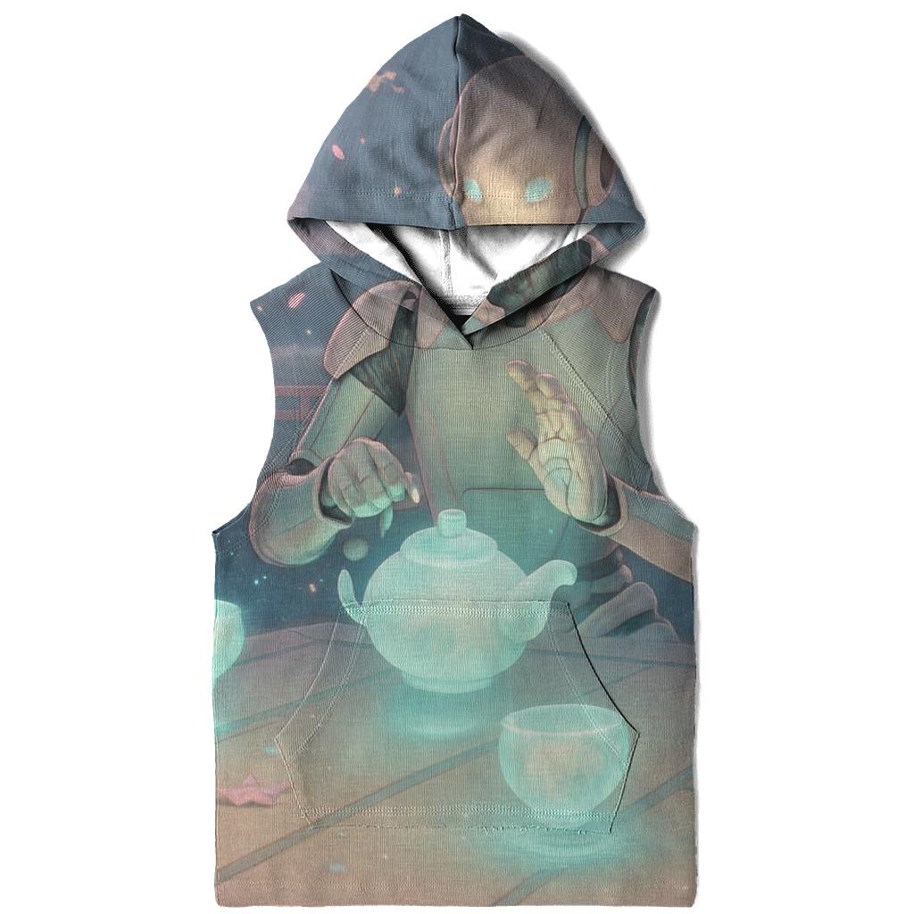 Hologram Tea Ceremony graphic hoodies
