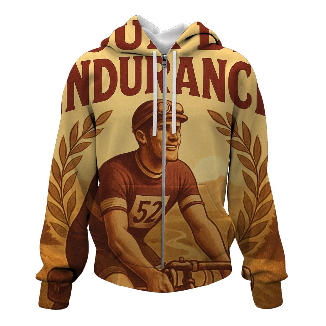 Vintage Cycling Tour lightweight hoodies