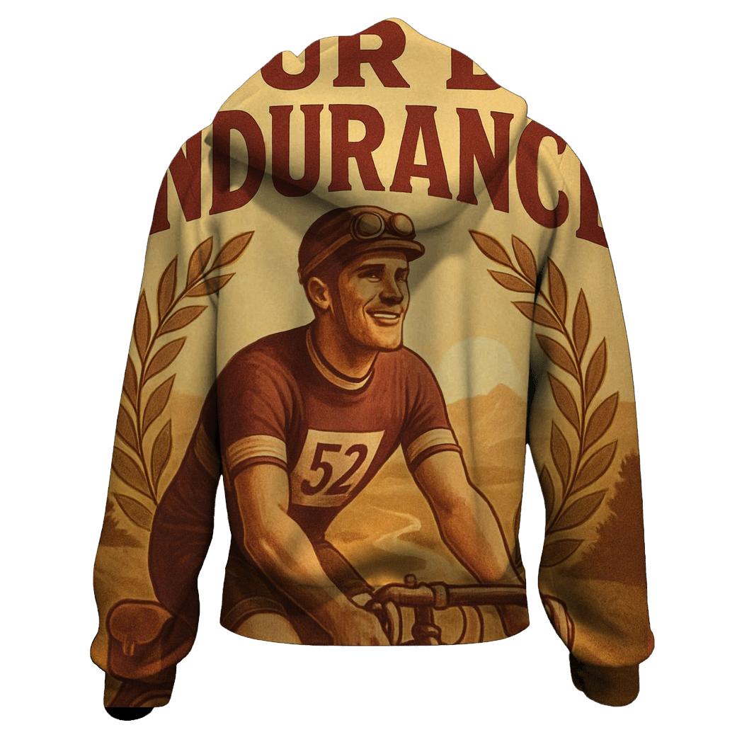 Vintage Cycling Tour lightweight hoodies