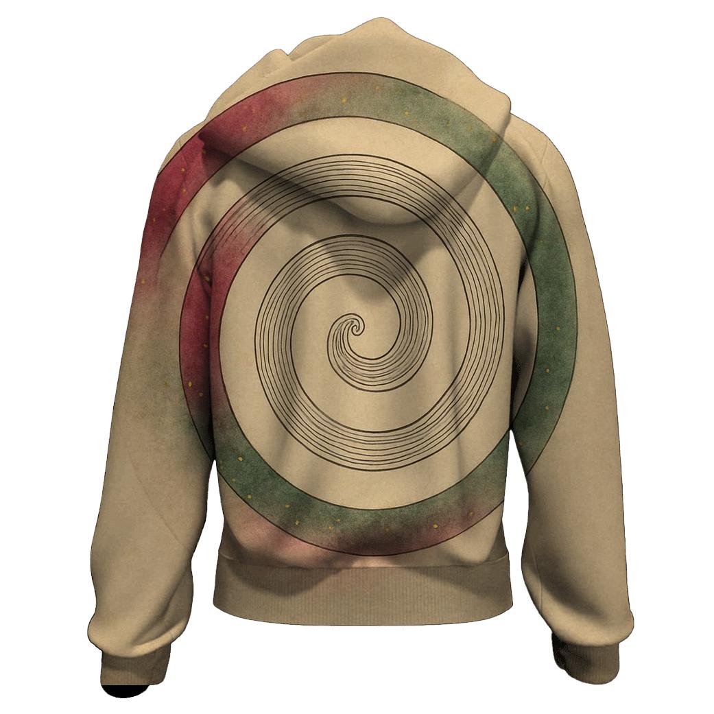 Quiet Spiral graphic hoodies