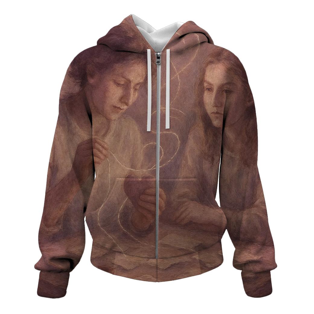 Threads Of Quiet Courage pullover hoodies