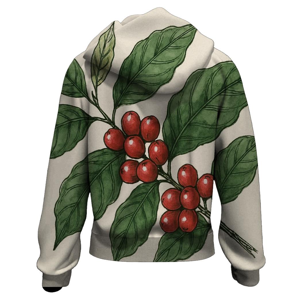 Cherry Branch Sketch premium hoodies