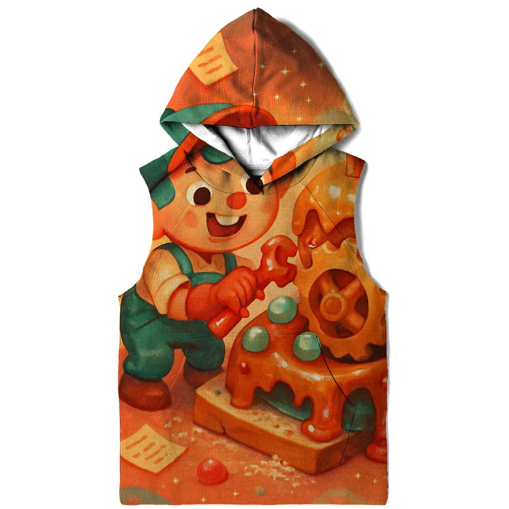 Candy Comet Mechanic zip-up hoodies