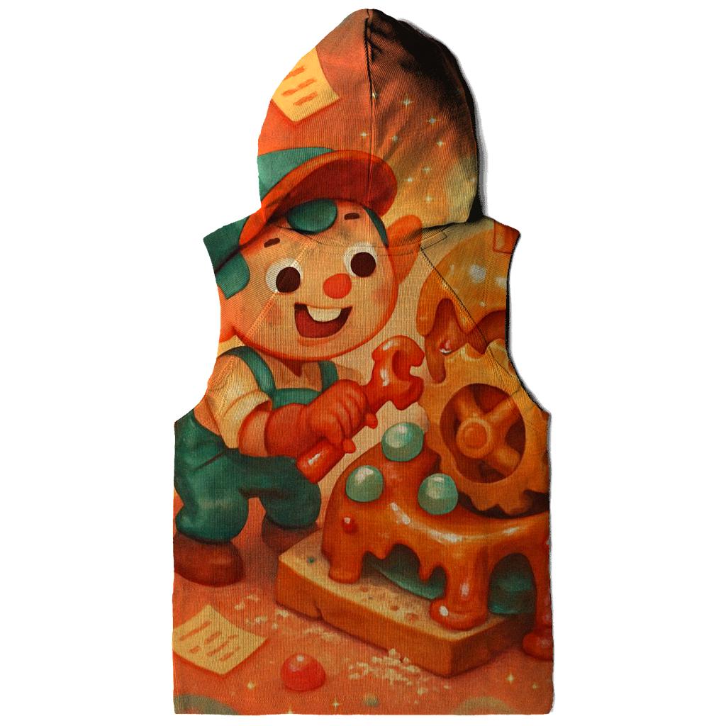 Candy Comet Mechanic zip-up hoodies