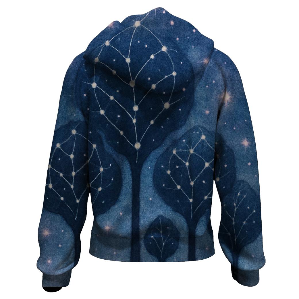 Celestial Grove premium hoodies