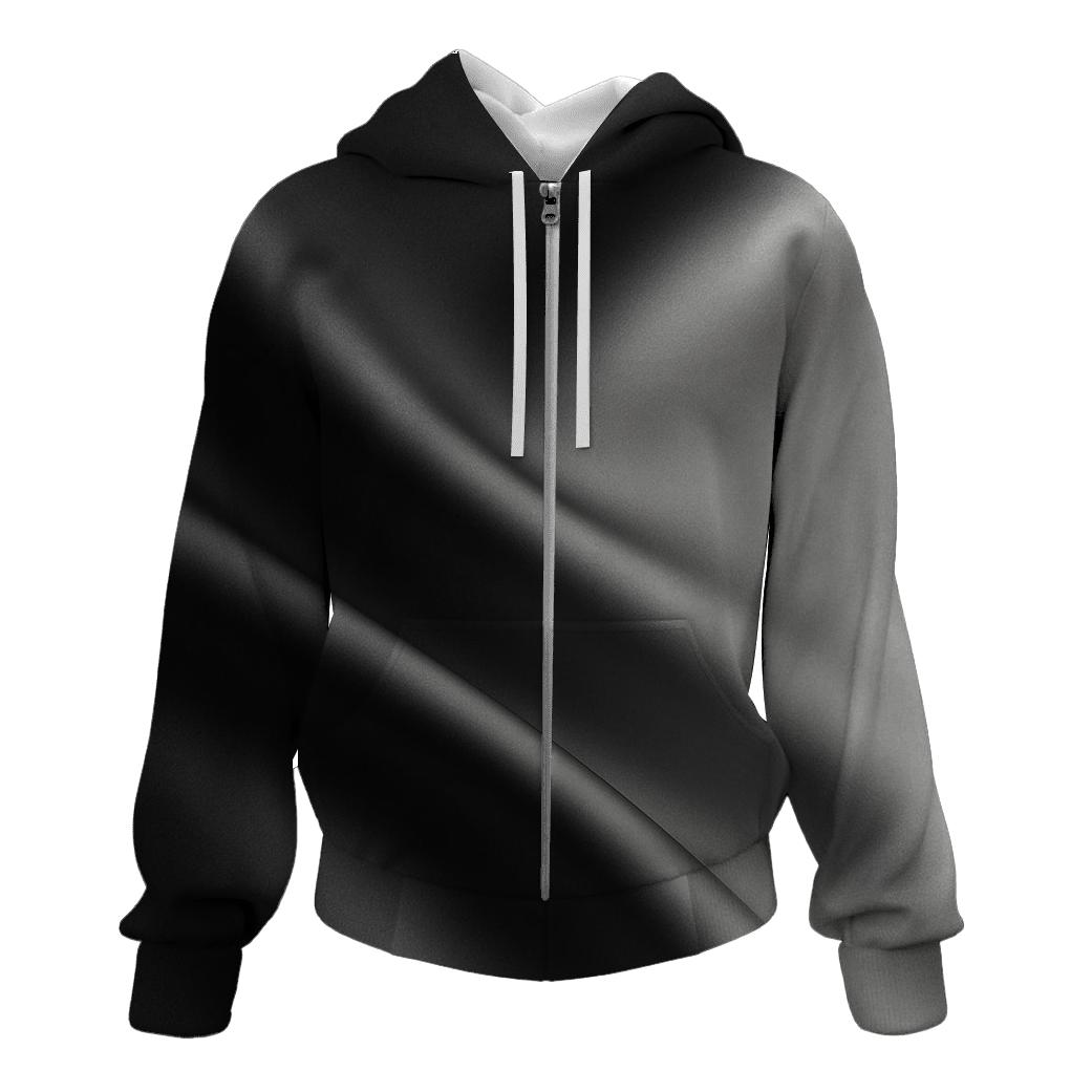 Monochrome Silk pullover hoodies