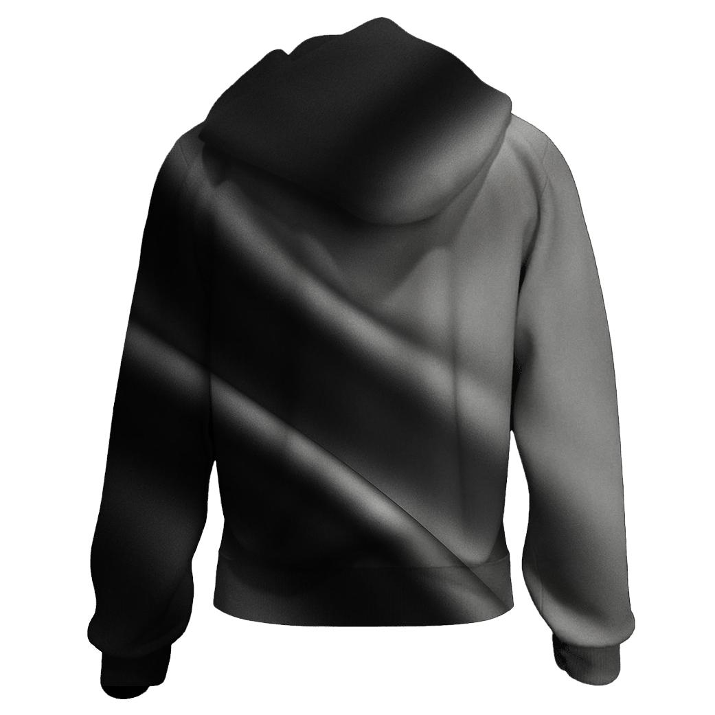 Monochrome Silk pullover hoodies