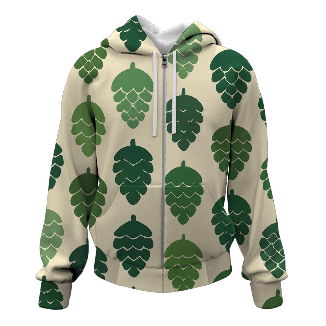 Pine Cone Cascade pullover hoodies