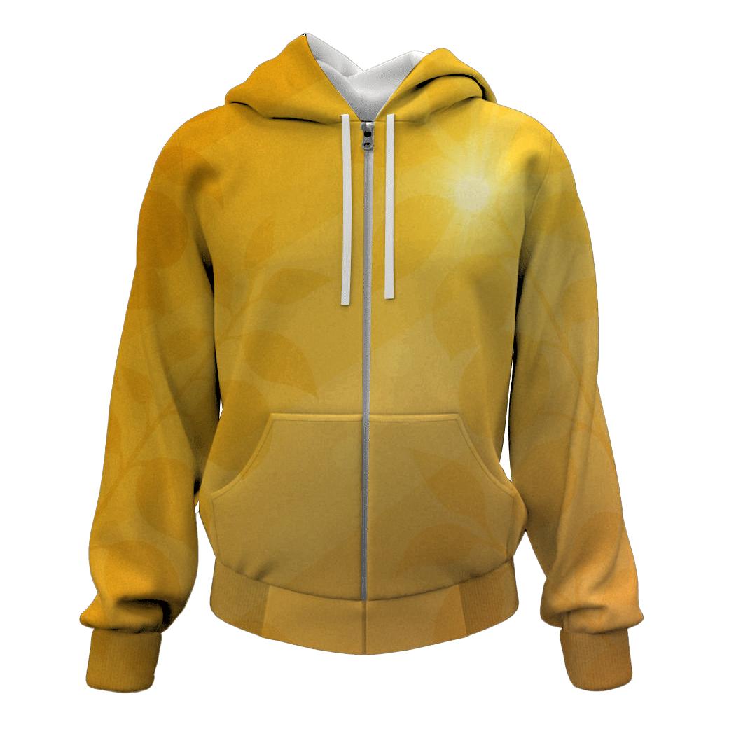 Sunlit Orchard Fade lightweight hoodies