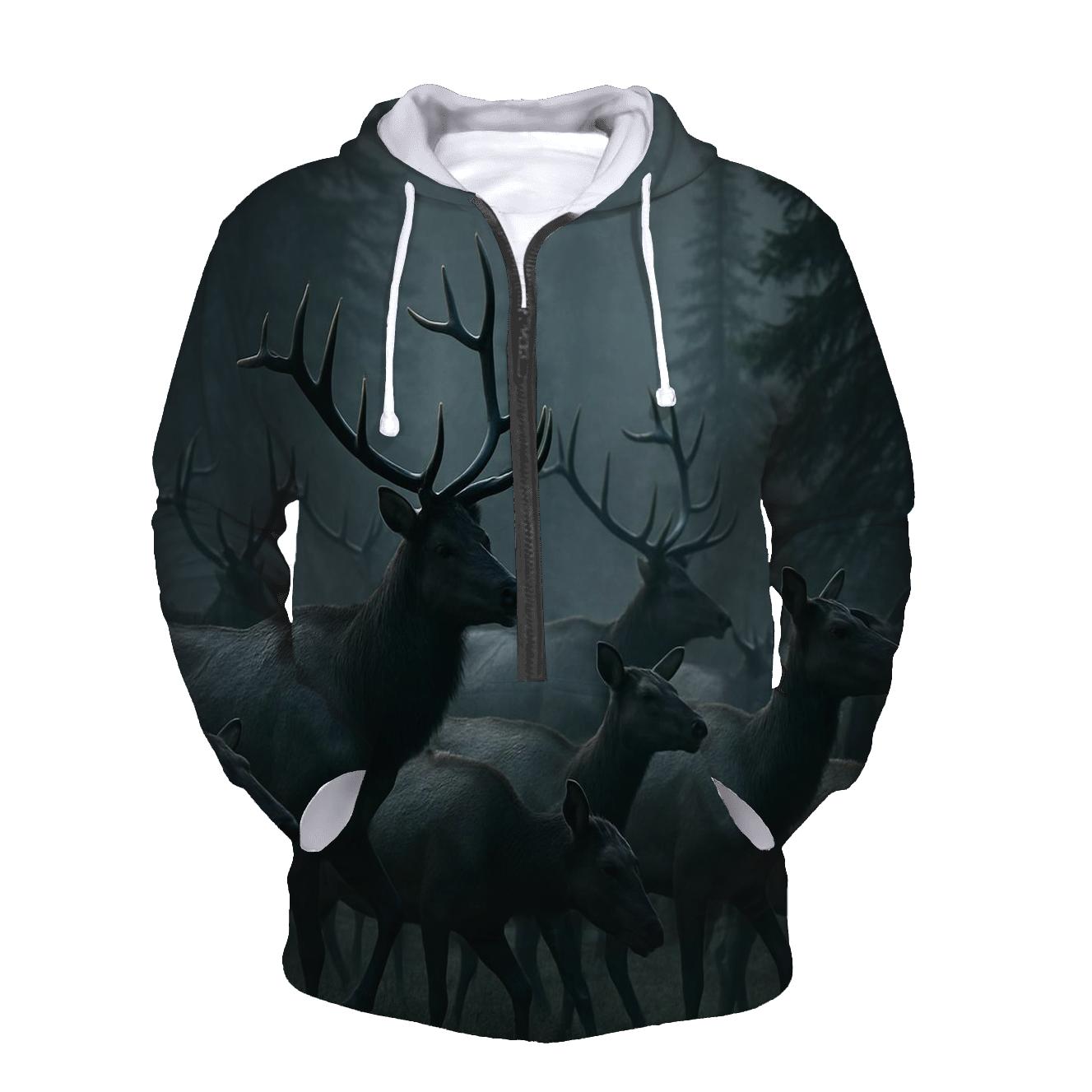 Mistwalk Elk Herd hoodies fashion