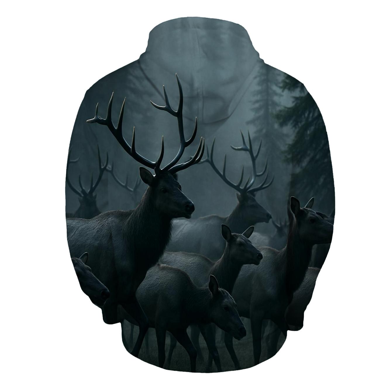 Mistwalk Elk Herd hoodies fashion