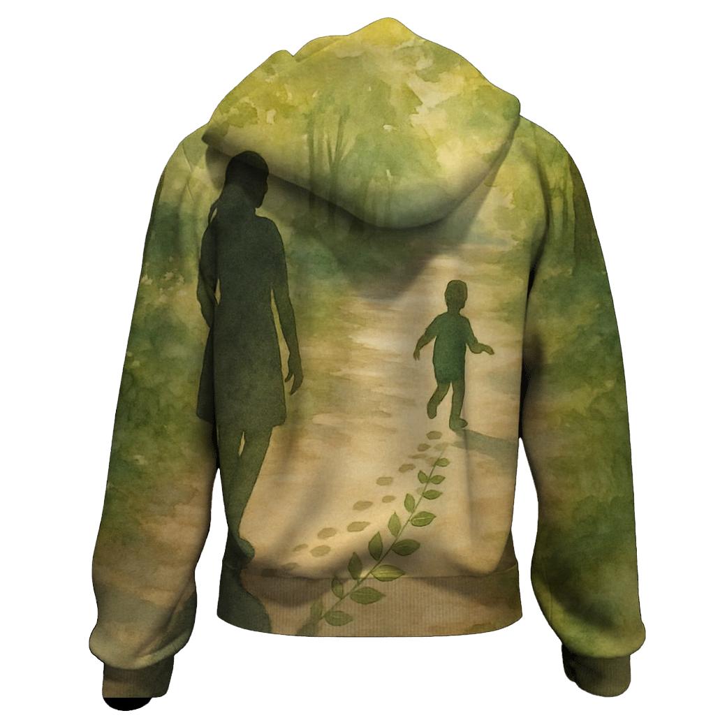 Footprints Of Becoming hoodie designs