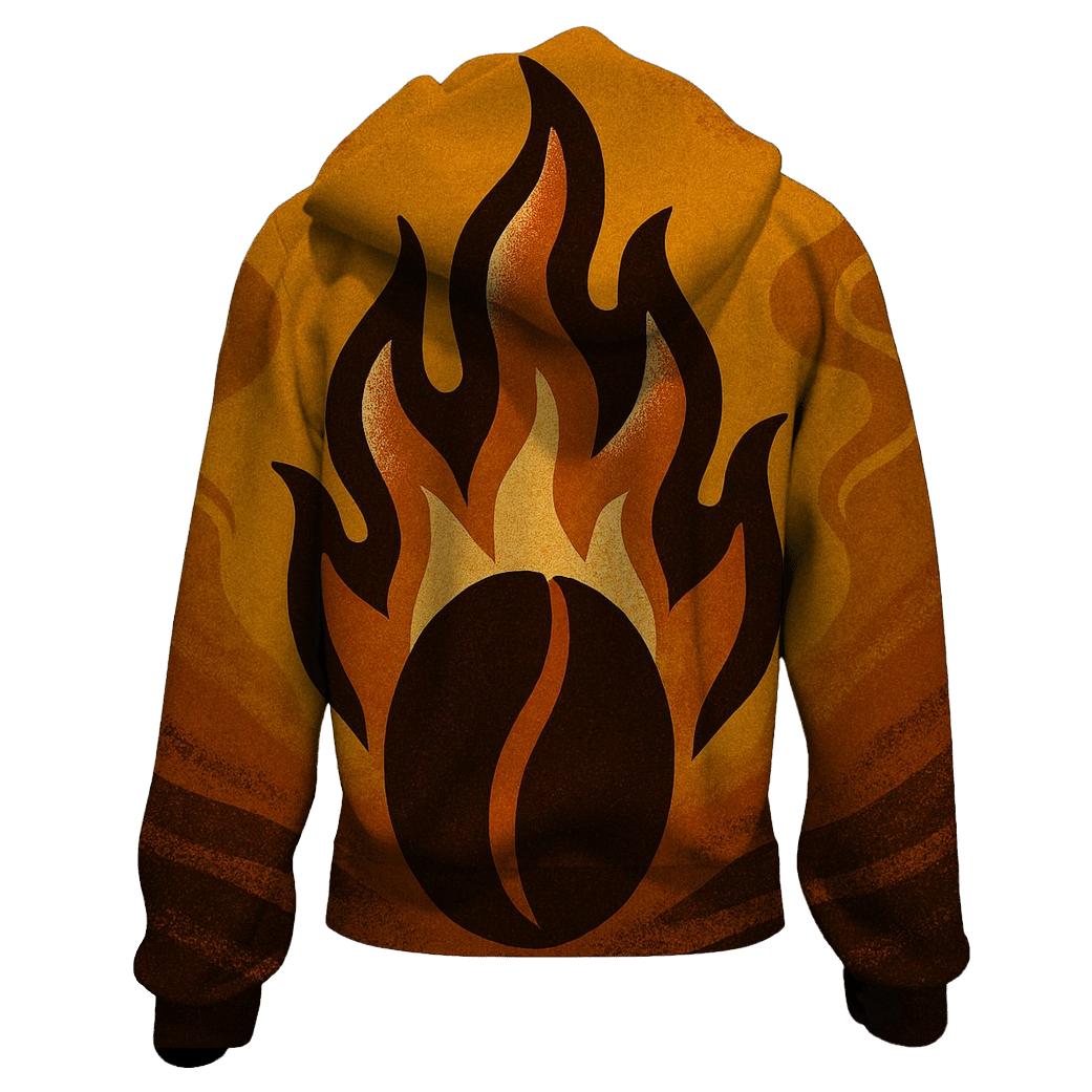 Roast Flame Emblem pullover hoodies