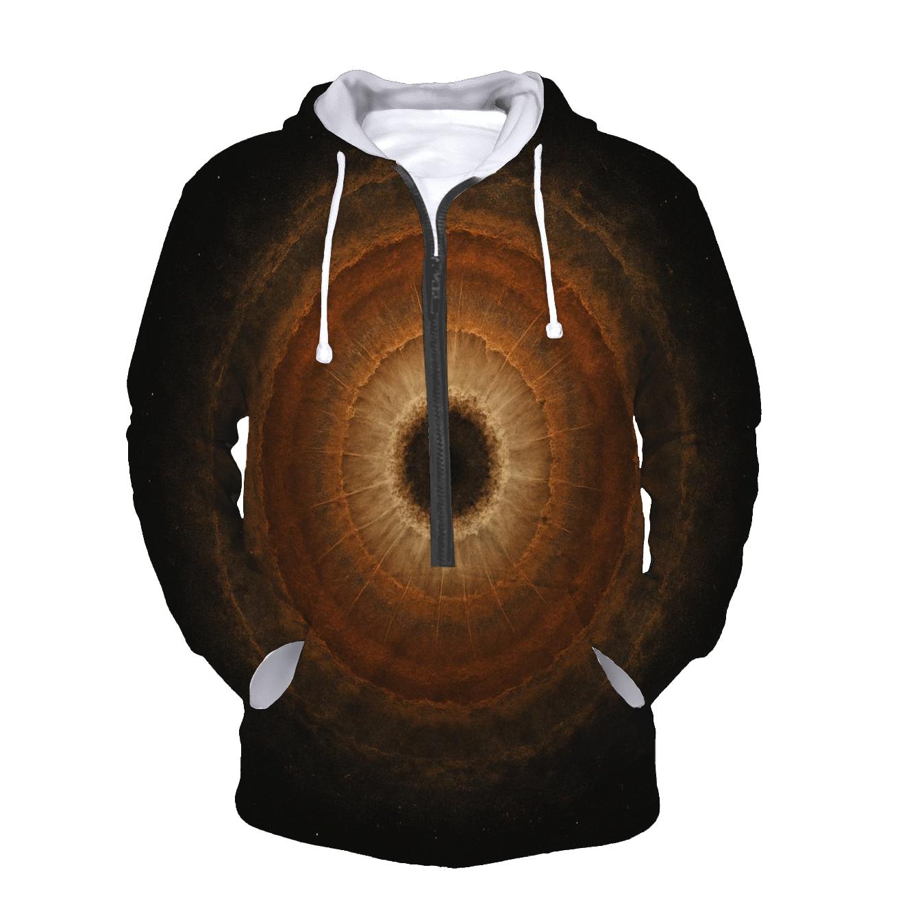 Ejecta Halo Ringlets zip-up hoodies