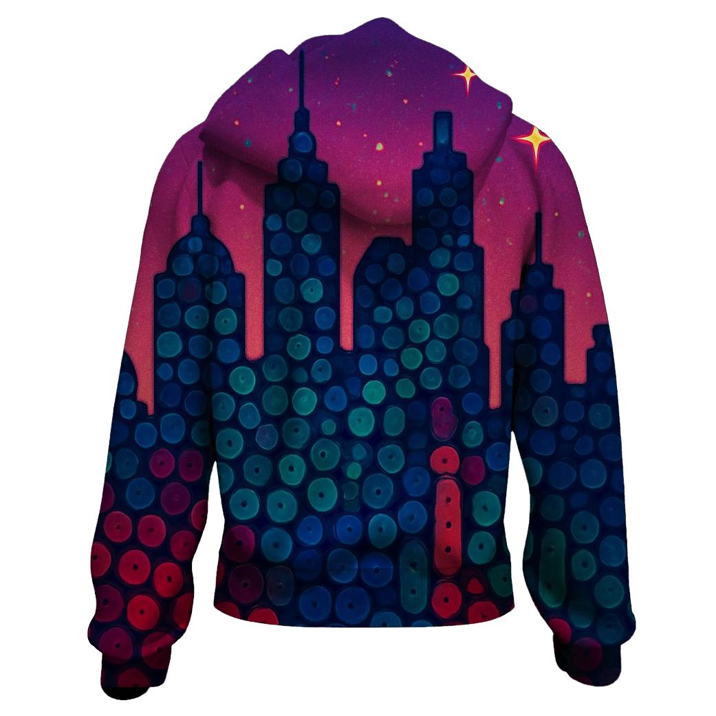 Sequin Storm Skyline heavyweight hoodies
