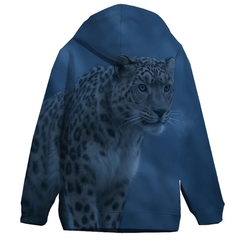 Ridge Ghost Snow Leopard graphic hoodies
